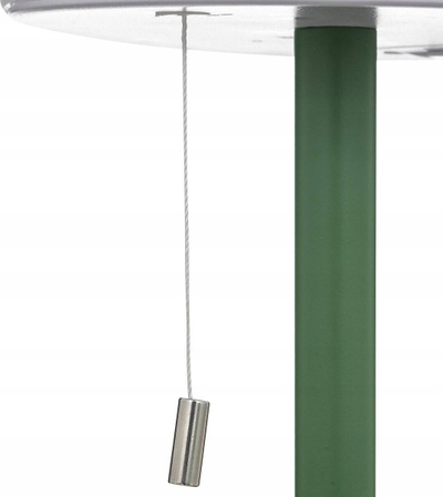 Lampë dyshemeje për jashtë Atmosphera Zack, 108cm, polipropilen, jeshile ulliri