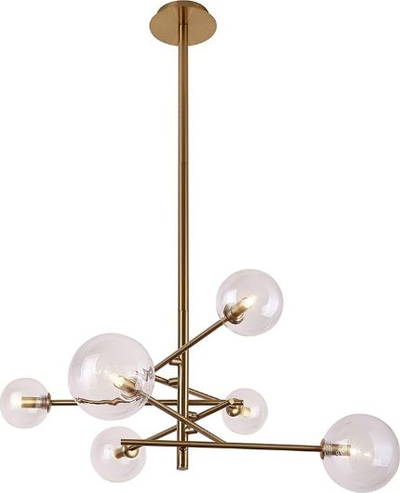 Llambadar Maxlight Lollipop P0294, 6xG9, IP20, bronz