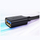 Kабел USB Ugreen 10368B, USB A во USB A, 1 m, црн