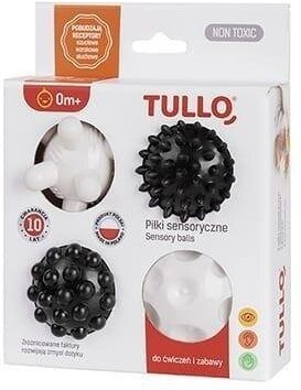 Topa senzorialë për beba Tullo, set me 4 copë, pa vrima, shumëngjyrësh