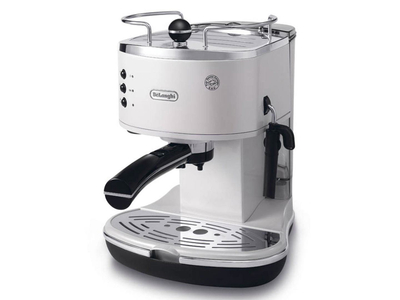 Aparat espresso DeLonghi Icona Vintage ECO 311.W, 15 bar, 1.4L, i bardhë