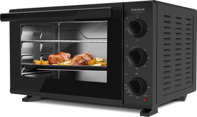 Mini furre Taurus HORIZON23, 26L, 1500W, e zezë