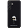 Kapak telefoni Karl Lagerfeld Liquid Silicone Iconic Karl, për Samsung Galaxy S23 FE, silikon, i zi