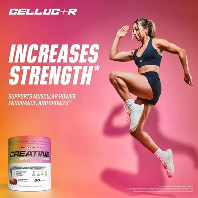 Kreatinë Cellucor® Creatine Monohydrate Powder Fruit Punch, 50 servime, 203g