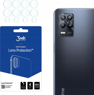 Mbrojtës kamerë 3MK Lens Protect Realme 9 5G, set 4 copë, transparent