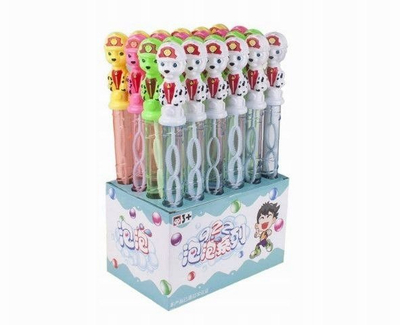 Shkop flluskash Bigtoys Bubble Doggy, 37cm, 120ml, jeshil