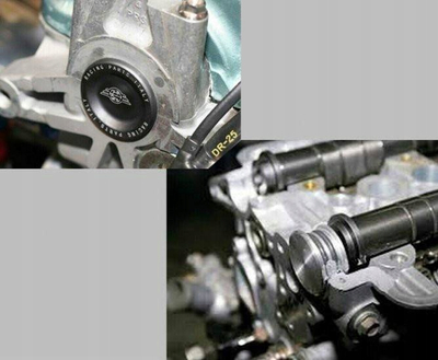 Tapë boshti me gunga Skunk2 SK2, alumini T6061, për motorrë Honda Acura DOHC, ari