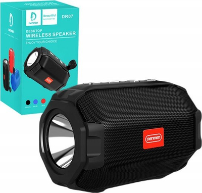 Kutizë zanore Denmen DR07, Bluetooth 5.0, 3W, e zezë