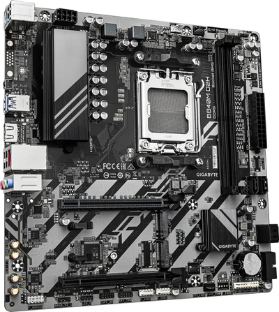 Pllakë amë Gigabyte B840M D2H, AMD Socket AM5, DDR5, mATX