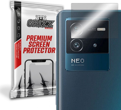 Mbrojtës kamerje GrizzGlass Hybrid për vivo iQOO Neo 6 SE, transparent