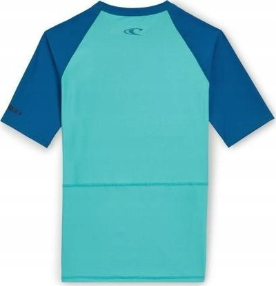 Bluzë rashguard për kalamajt O'Neill UV Essentials Cali, UPF 50+, me mëngë të shkurtra, blu