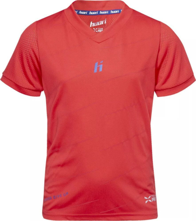 Bluzë sportive për djem Huari Baradero Kids Jr, sintetike, e lehtë, e bardhë