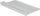 Rafte rrjeti Triton 19", me vrima, 1U 450mm, 40kg, i zi