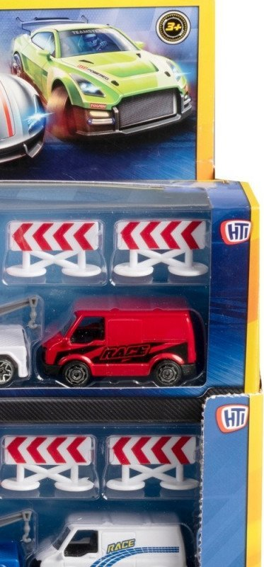 Set lodrash makina Teamsterz Racing Team, 7.5 cm, metal, me shumë ngjyra