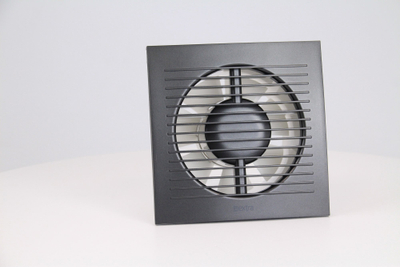 Ventilator banjo EUROPLAST 100mm, me timer, montim në mur, antracit