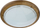 Llambë tavani Lamp 1030 14-32143 D40 PL2, 40cm, xham mat, imitim druri