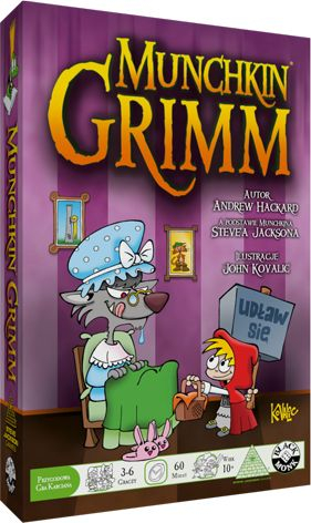 Lojë me letra Munchkin Grimm, 3‑6 veta, 60 min, me ngjyra