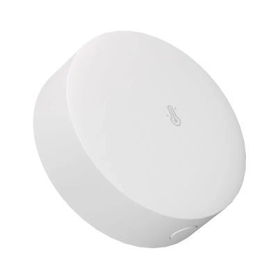Sensor temperature dhe lagështie Sonoff SNZB-02P, ZigBee, i rrumbullakët, i bardhë