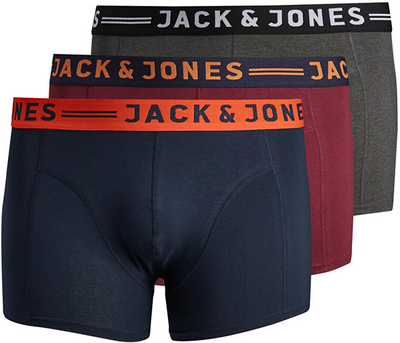 Set mbathje Jack&Jones PLUS JACLICHFIELD, 3 palë, shumëngjyrëshe