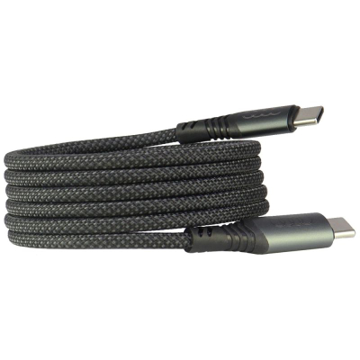 Кабел за полнење Audi USB C во USB C, 60W 20V 3A, 1.2m, црн