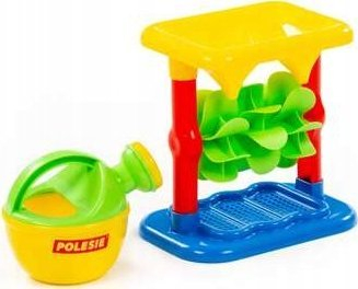 Set lodër me rërë Polesie 69894, mulli rëre me bazë, lotë uji, me shumë ngjyra