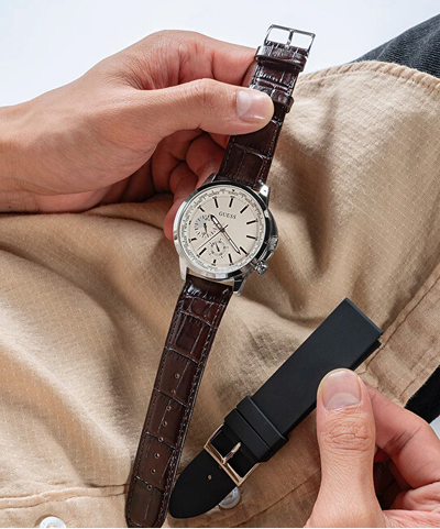 Set Orë për meshkuj + rrip dore Guess Spec GW0664G1