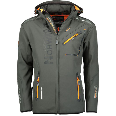 Мека школска јакна Geographical Norway Royaute DB 068 M, со капуљача, сива