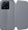 Kuti telefoni Forcell Elegance për Xiaomi 13T, tip libër me magnet, gri