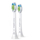 Kokë zëvendësuese për furçë të dhëmbëve Philips Sonicare W Optimal White HX6062, 2 copë