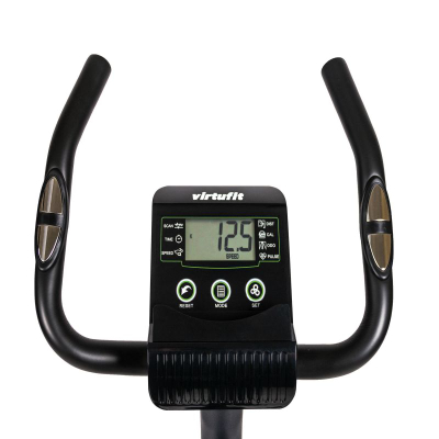 Biçikletë palestre VirtuFit HTR 1.0, ekran LCD, rezistencë e rregullueshme, e zezë