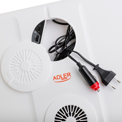 Frigorifer turistik Adler AD 8090, 40L, 12V 230V, gri