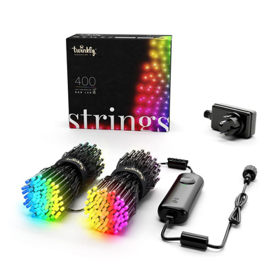 Drita dekorative Twinkly TWS400STP-BEU, 400 LED, kontroll me aplikacion, e verdhë e ngrohtë