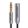 Kabllo audio Vention BCXHH, 2m, jack 6.35mm mashkull në 3.5mm femër, gri