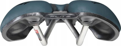 Ulëse biçiklete Selle Italia Flite Boost Gravel Superflow L3, shina TI 316, Fibra Tek, blu
