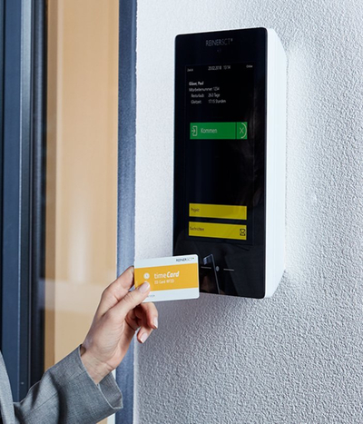 Karta identiteti ReinerSCT TimeCard RFID, set me 25 copë, DES Ev2, të bardha
