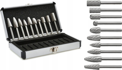 Set stërvitjesh universale Geko G38251, 5 copë, 4–10mm, në kuti plastike