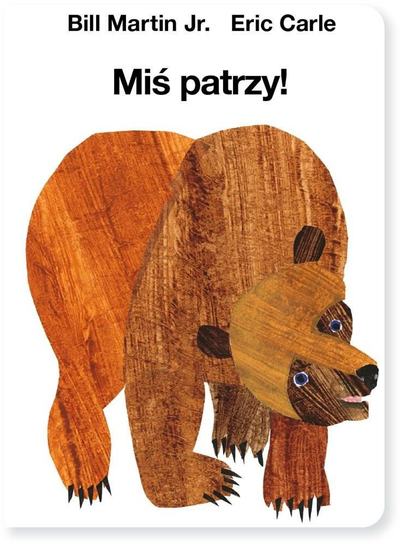 Libër fëmijësh Bill Martin Jr Eric Carle Teddy Bear Looks, karton, me ilustrime me ngjyra