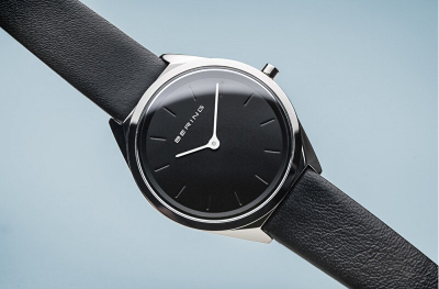 Orë dore për femra Bering Ultra Slim 17031-402, e zezë