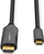 Kabllo USB Lindy USB C në HDMI, 3m, e zezë