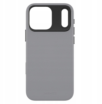 Kuti telefoni Yaxo Leather Gear Slim Case MagSafe iPhone 17 Pro Max, lëkurë, Bohemian Gray