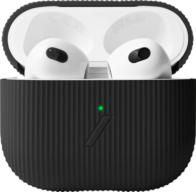 Mbulesë Native Union Curve për AirPods 3, silikoni, e zezë
