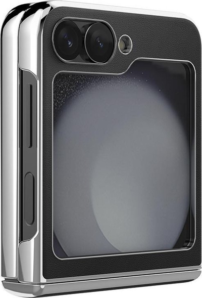 Mbrojtëse telefoni Nillkin CamShield Flip, për Samsung Galaxy Z Flip6 5G, lëkurë, e zezë