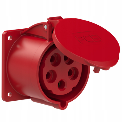 Prizë paneli industriale PCE 325-6f7, 32A 5P, 400V, e kuqe