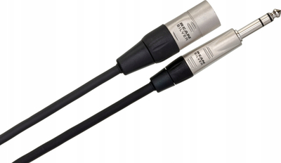Аудио кабел Hosa HXS-020 Re, XLR женски во 6.3mm TRS, 6m, црн