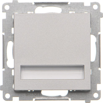 Ndriçues LED muri Simon 55 TOS3K.01/143, 230V, dritë e ngrohtë 3000K, alumin mat