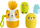 Lodër edukative Fisher-Price Preschool Pets Nesting Pets, set 4 pjesë, shumëngjyrëshe