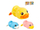 Lodër banjoje B.Duck Wind Up Bath Duck, mekanike, për kalamaj, shumëngjyrëshe