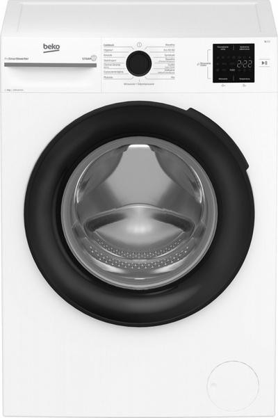 Lavatrice Beko BM1WFU39225WPB, 9kg, 1200 RPM, klasa B, e bardhë