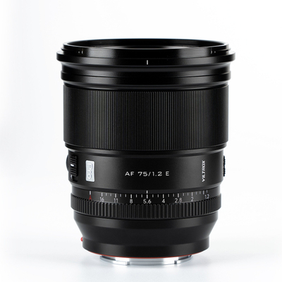 Leќa Viltrox Pro Series AF 75mm F1.2 E за Sony E, APS C, црна