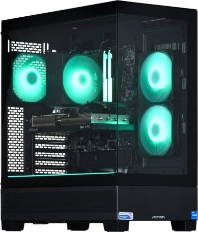 PC Desktop Actina Intel Core i5-12400F, 32GB RAM, 1TB SSD, Intel Arc A380, i zi